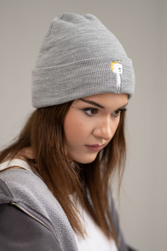 Bobsy Beanie - Grey