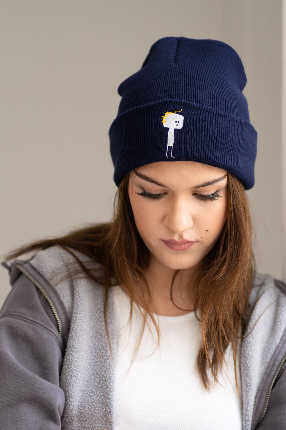 Bobsy Beanie - Navy